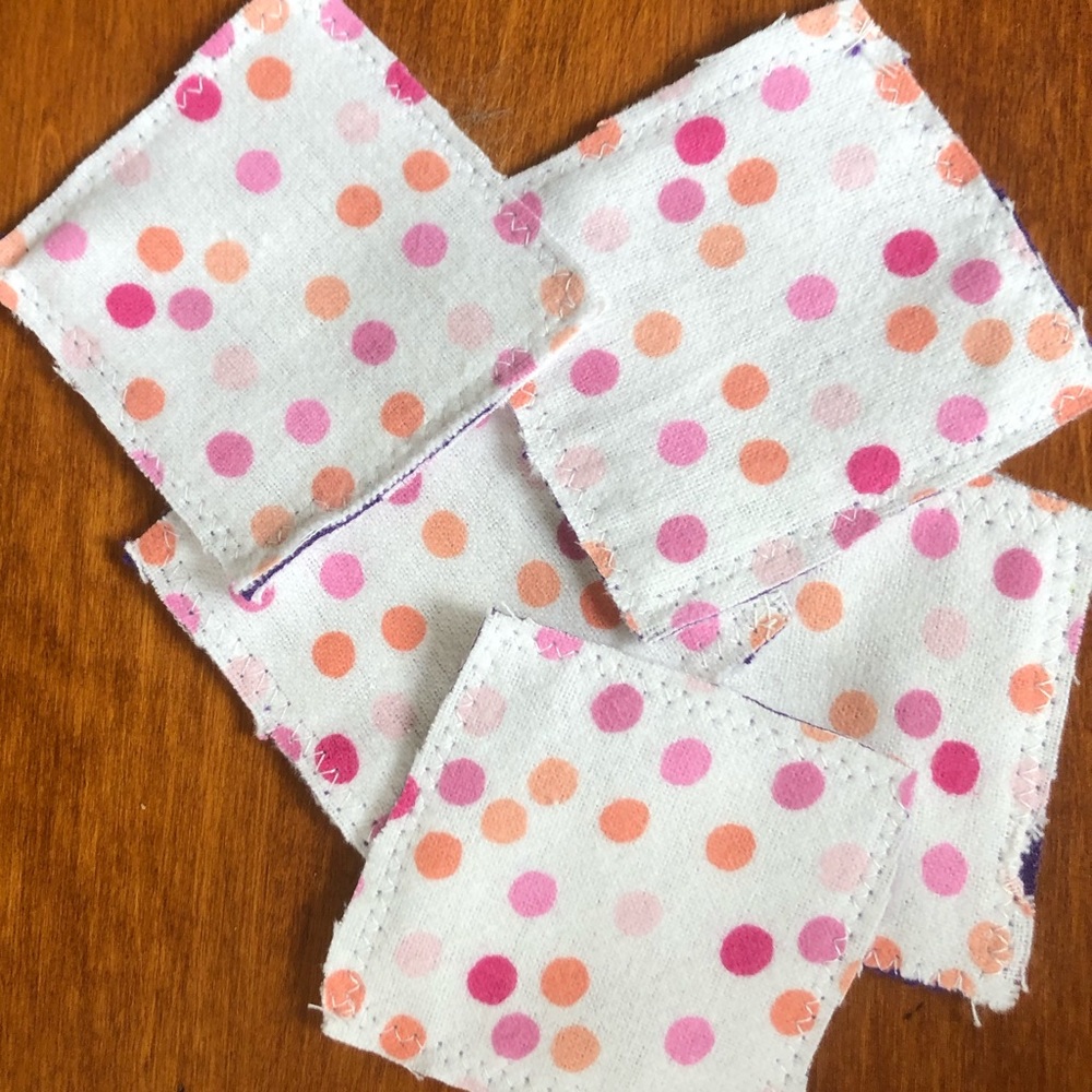 Reusable Pads - Great for makeup removal or toner!